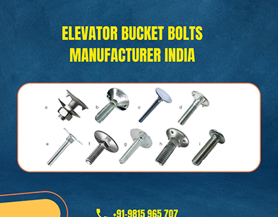 Premier Elevator Bucket Bolts Manufacturer in India