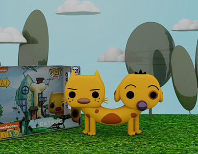 Catdog Funko Pop! (3D)
