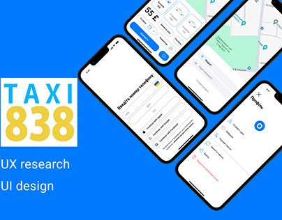 Project thumbnail - TAXI 838 / UX – research / UI – design