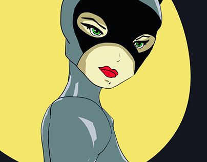 Catwoman, Art, Batman, artist, comic, cover, design