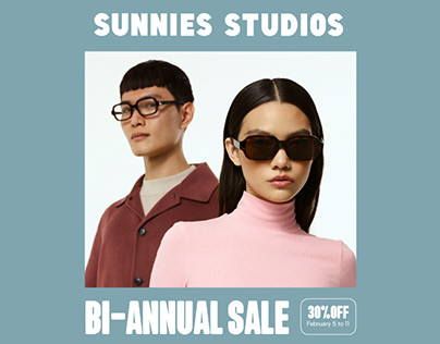 Sunnies Studios Bi-Annual Sale
