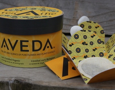 Aveda Tea Package Redesign Concept