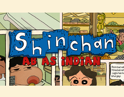 Comic (Shinchan now as Indian)