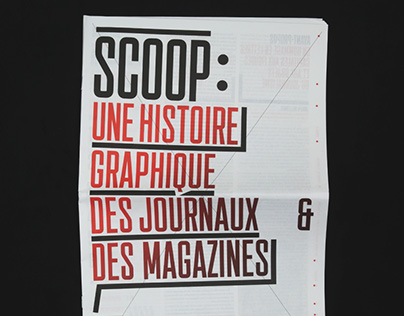 “Scoop”, editorial design