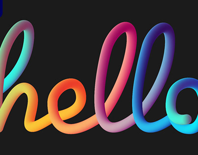 Hello - Typography
