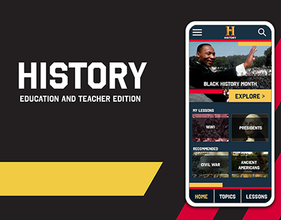 History app: Adobe Creative Jam