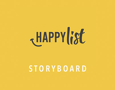 Flyer, e-mailing & storyboard for a wishlist site