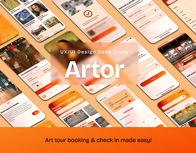 Artor-Art tour booking & check in App