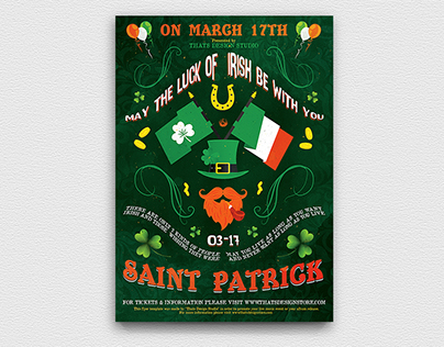 Saint Patricks Day Flyer Template V4