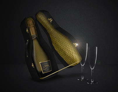 Packaging - Bouteille de champagne