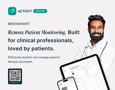 Project thumbnail - Actofit Doctor Dashboard CRM
