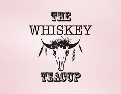 The Whiskey Teacup design and screen printing