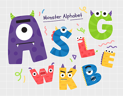 Monster Alphabet Element