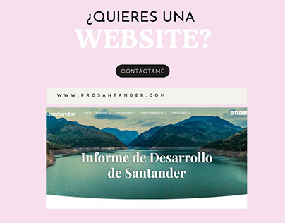 Diseño web de una página interna