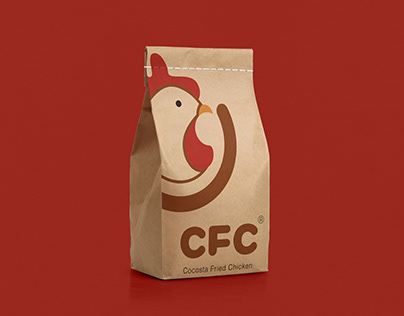 Fried chicken logo