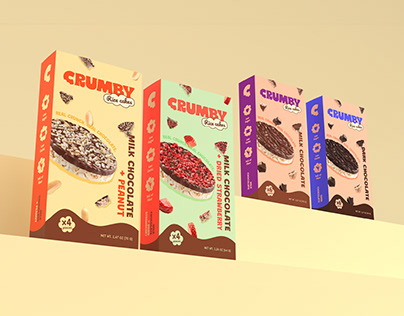 Project thumbnail - Crumby Rice Cakes | Branding & Packaging
