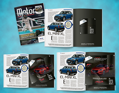 Propuesta Gatefold Mazda -Revista Motor