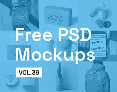 Free PSD Mockups Vol.39