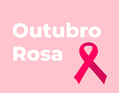 Outubro Rosa - Campanha mídias sociais