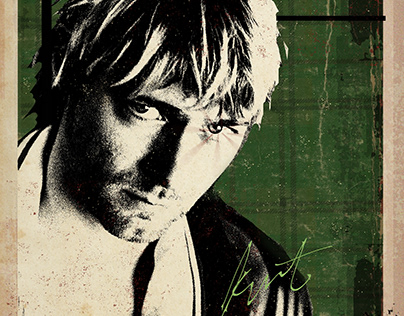 Kurt Cobain Concert Poster Design
