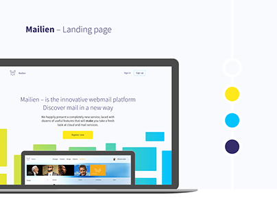 Mailien – Landing page
