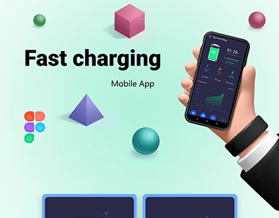 Fast Charging Mobile App UI