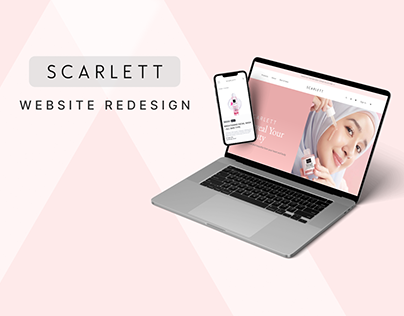 Scarlett - Cosmetic Website Redesign