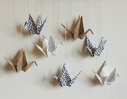 Paper decor for the kids room