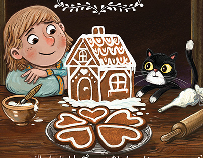 The First Gingerbread House by T. B. Hickson