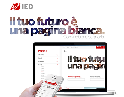 IED Istituto Europeo di Design - New website
