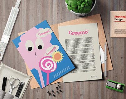 creemo | brand identity | custom typography | workmark