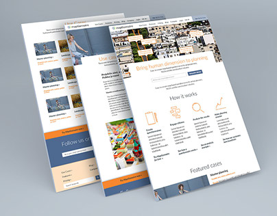 Maptionnaire web site design