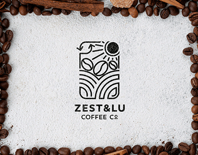 Zest&Lu Coffee - Logo Design