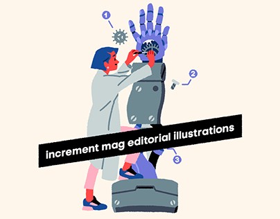 Increment Magazine Editorial Illustrations