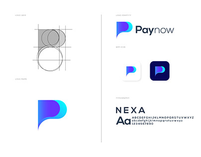 P letter logo design | Logo and Branding on behance