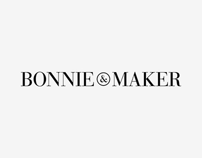Bonnie & Maker identity