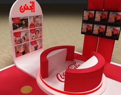 CocaCola Activation Booth