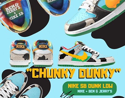 NIKE "Chunky Dunky" PROMOTION - NIKE SB + BEN & JERRY'S