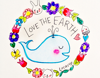 Earth Day 2016 | Pen Illustration