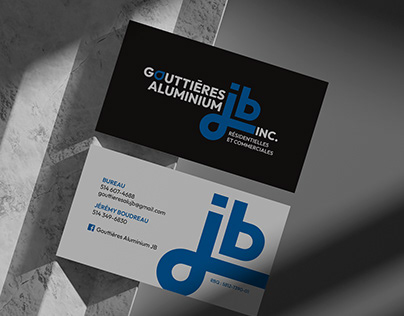 Project thumbnail - Logo pour Gouttières Aluminium JB