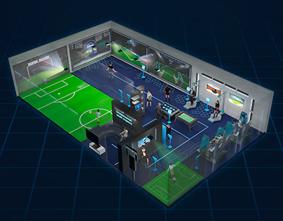 Interactive museum of soccer for the stadiums
