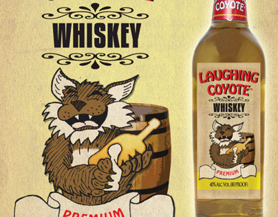 Laughing Coyote Whiskey Concept