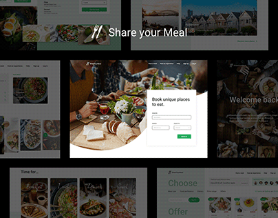 Share Your Meal - UI/UX Website