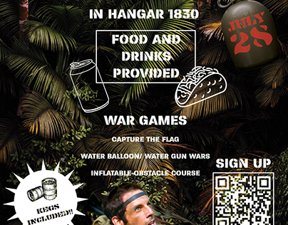 Combat Dining Out Flyer