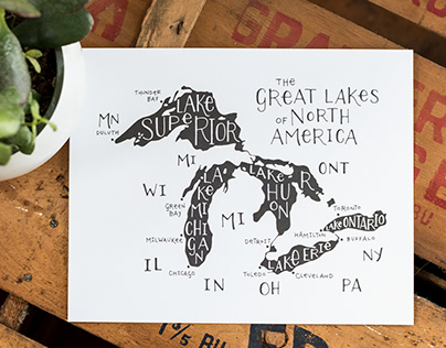 Great Lakes of North America