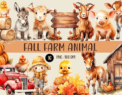 Fall Farm Animal