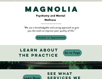 Magnolia Psychiatry Website
