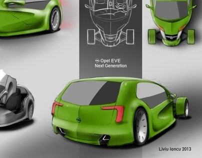 Design for Opel EVE competition