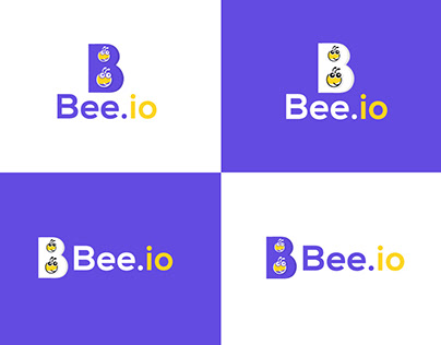 Bee logo design | B letter logo