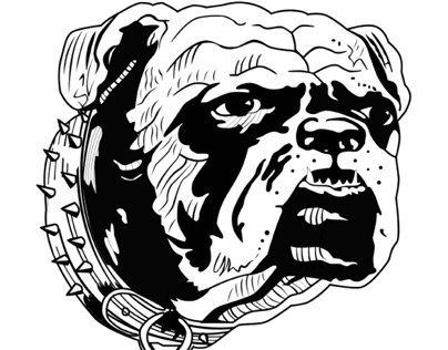 1920s University of Georgia Bulldog Logo